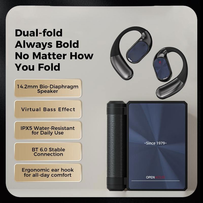 🔥Monster Earpuns - Bluetooth slúchadlá s dvojitým skladacím dizajnom